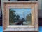 Artista inglés, paisaje, década de 1800, óleo sobre lienzo, enmarcado, Imagen 1
