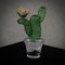 Green Art Glass Cactus Plant by Murano Formia for Marta Marzotto, 1990 6
