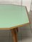 Tisch aus Nussholz mit Glasplatte, 1960er 18