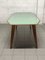 Tisch aus Nussholz mit Glasplatte, 1960er 15