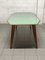 Walnut Table with Glass Top, 1960s, Image 15