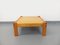 Square Coffee Table in Pine, 1970s 10