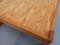Square Coffee Table in Pine, 1970s, Image 1
