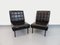 Vintage Modernist Chairs in Skai and Metal, 1960s, Set of 2 14