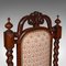 Antique English Morning Room Chair, 1835 7