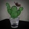 Green Art Glass Cactus Plant by Marta Marzotto, 1990 8