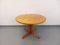 Round Extendable Pine Table, 1970s 24