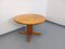 Round Extendable Pine Table, 1970s 26