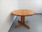 Round Extendable Pine Table, 1970s 28