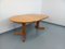 Round Extendable Pine Table, 1970s 19