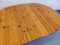 Round Extendable Pine Table, 1970s 3