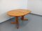 Round Extendable Pine Table, 1970s 20