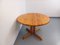 Round Extendable Pine Table, 1970s 21