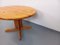 Round Extendable Pine Table, 1970s 13