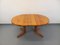 Round Extendable Pine Table, 1970s 22