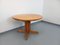 Round Extendable Pine Table, 1970s 23