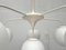 Lámpara de araña colgante era espacial suiza Mid-Century de ER Nele para Temde, años 60, Imagen 6