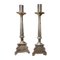 Antique Spanish Colonial Metal Candleholders, Set of 2, Image 1