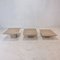 Vintage Italian Travertine Coffee Tables, 1980s, Set of 3 8