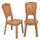 Mesa de comedor y sillas Les Arcs atribuidas a Charlotte Perriand, años 60. Juego de 5, Imagen 9