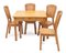 Les Arcs Dining Table and Chairs attributed to Charlotte Perriand, 1960s, Set of 5 20