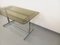 Desk or Dining Table in Smoked Glass and Chrome Metal, 1970s 6