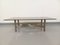 Smoked Glass, Brushed Aluminum and Cast Iron Coffee Table, 1970s 14