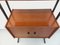 Vintage Teak and Metal Shelving Unit, 1960s 3