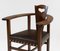 Glasgow School Oak Armchair from Liberty, 1890s 4