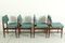 Dining Chairs and Dining Table by Louis Van Teeffelen for Wébé, 1950s, Set of 5 12