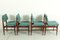 Dining Chairs and Dining Table by Louis Van Teeffelen for Wébé, 1950s, Set of 5, Image 12