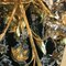 Lampadario antico dorato con cristalli, Francia, Immagine 11