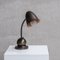 Lámpara de mesa holandesa ajustable de latón de WH Gispen para Daalderop, Imagen 1