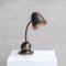 Lámpara de mesa holandesa ajustable de latón de WH Gispen para Daalderop, Imagen 5