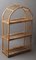 Small Italian Boho Rattan Shelves, 1960, Image 6