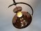 Lámpara colgante italiana Mid-Century de latón y cobre, años 50, Imagen 5