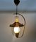 Mid-Century Italian Brass and Copper Hanging Lamp, 1950s, Image 2