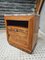 Antique Bedside Table in Walnut with Marble, 1920s 4