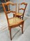 Antique Chairs in Walnut with Webbing, 1890s, Set of 2, Image 14