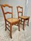 Antike Stühle aus Nussholz mit Gurtband, 1890er, 2er Set 7