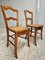 Antike Stühle aus Nussholz mit Gurtband, 1890er, 2er Set 18