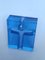 Blaue Jesus Christus Figur aus Glas von Bertil Vallien für Kosta Boda 2