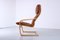 Cognac Leather Points Chair by Noboru Nakamura for Ikea, 1970s, Image 6