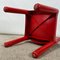 Sedia modello 4875 rossa lucida di Carlo Bartoli per Kartell, anni '80, Immagine 7