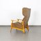 Fauteuil Rembourré en Chêne, 1950s 3