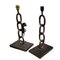 Vintage Chain Iron Table Lamps, Set of 2, Image 1