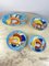 Glazed Ceramic Plates from La Musa, Italy, 1980s, Set of 4 3