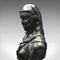 Artista francés, Busto de retrato femenino, 1900, Bronce, Imagen 9