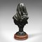 French Artist, Female Portrait Bust, 1900, Bronze 5