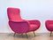 Set di Lounge Chair in stile Marco Zanuso anni '50, Immagine 4